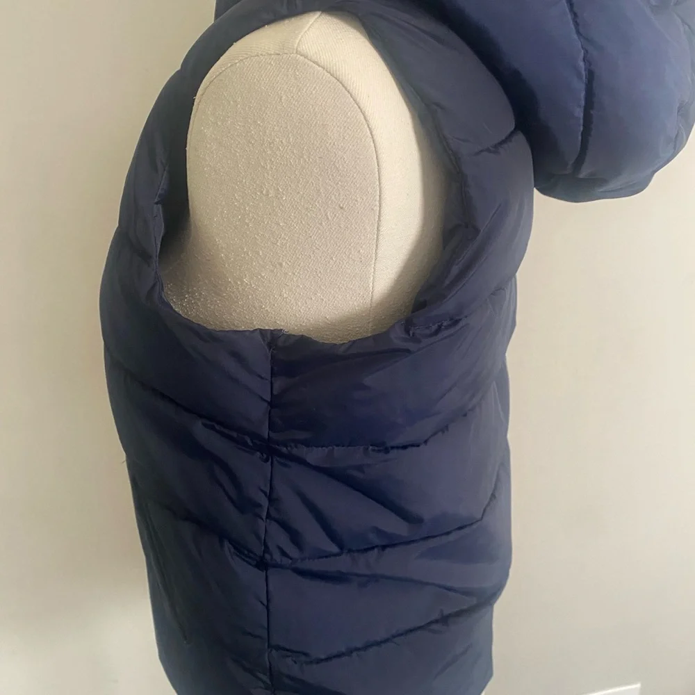 GAP Kids Dark Blue Quilted Vest